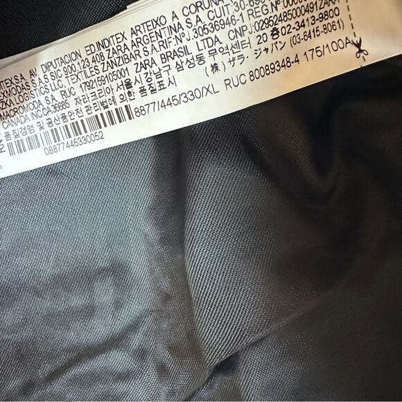 Zara Blogger Limited Edition Textured Tweed Multi Color Blazer Jacket. - Picture 16 of 16